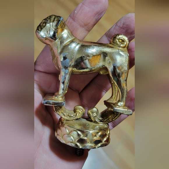Gold Dog Figurine - Picture 4 of 4